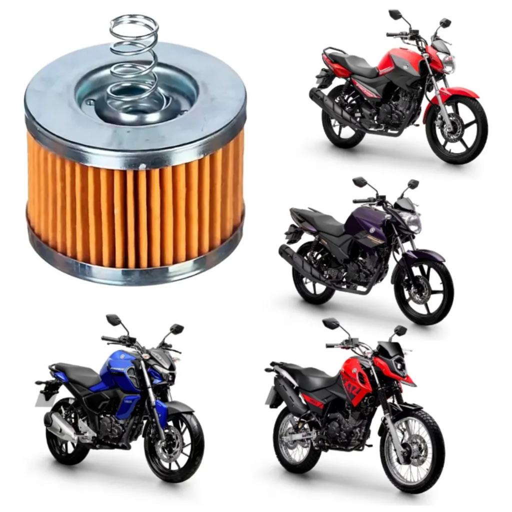FILTRO DE ÓLEO YBR FACTOR 125 150 FAZER CROSSER 150 FZ15 ORIGINAL YAMAHA