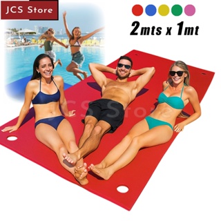 Tapete Flutuante 200 x 100 x 3 Piscina Lago EVA Alta Flutuação Boia Relaxante Adulto Infantil em Oferta na Shopee