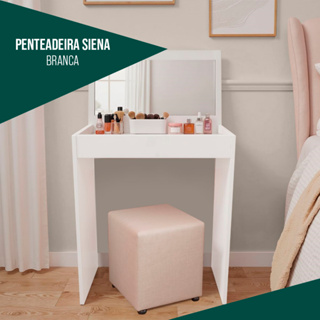 Penteadeira Multiuso com Espelho Camarim Maquiagem em Oferta na Shopee