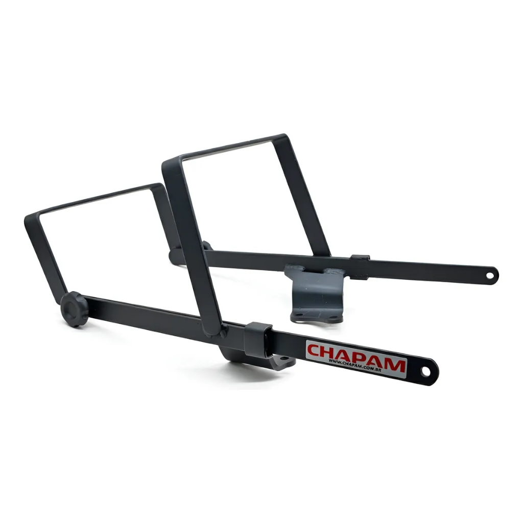 Suporte Baú Motoboy Chapam Para Yamaha Fazer 150 Factor 150