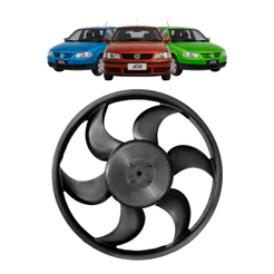 Hélice Da Ventoinha Vw Gol G3/g4 (6pas) - Importado