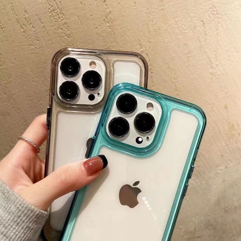 Capinha Capa Space ORIGINAL COLORIDA Anti Impacto Policarbonato (Não Amarela) TPU IPhone 7 8 Plus X Xr Xs Pro Max