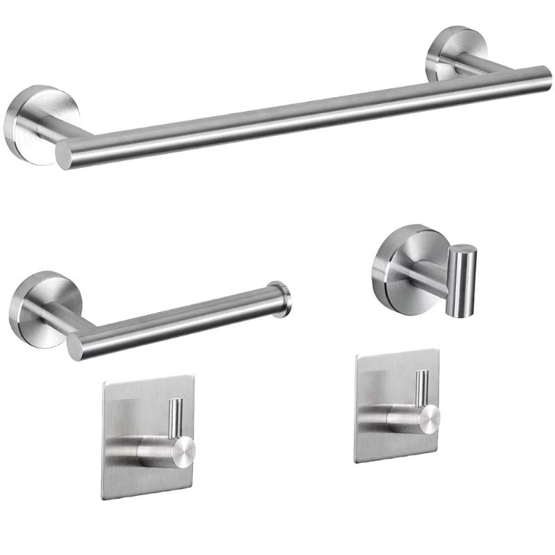 Kit Acessorios Banheiro Toalheiros Suportes Para Papel Higinico 5 Pecas 15034 em Oferta na Shopee