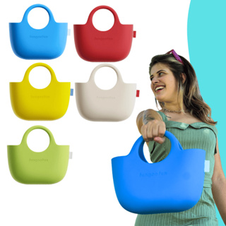 BOLSA DE PRAIA FUNGOOFUN BRASIL SACOLA  MODA VERAO ESTILOSA FASHION IMPERMEÁVEL COLORIDA em Oferta na Shopee