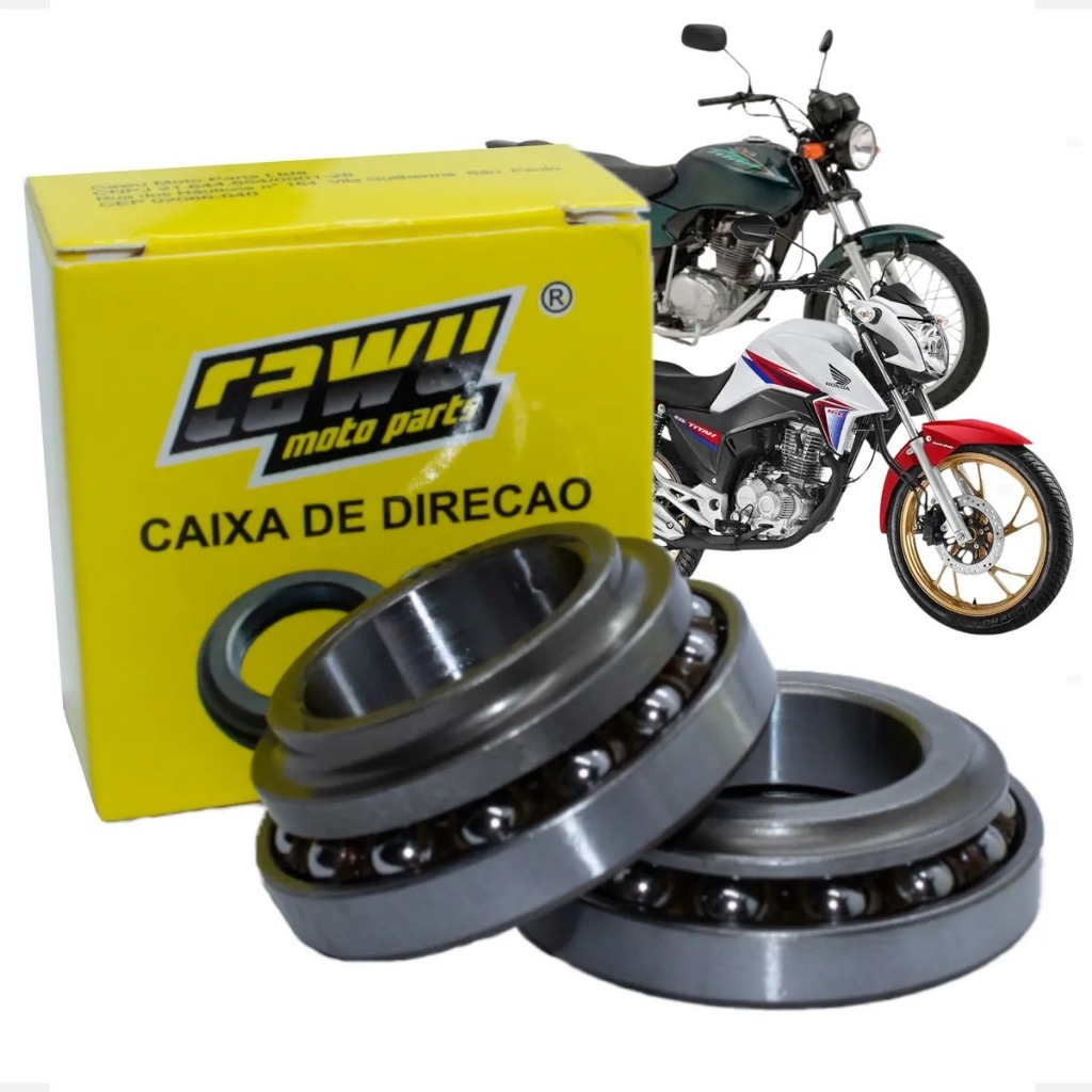 CAIXA DE DIREÇAO ( ESFÉRICA ) TITAN/FAN 125-150-160 - CAWU