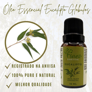 Óleo Essencial de Eucalipto Glóbulos Florest Brasil em Oferta na Shopee