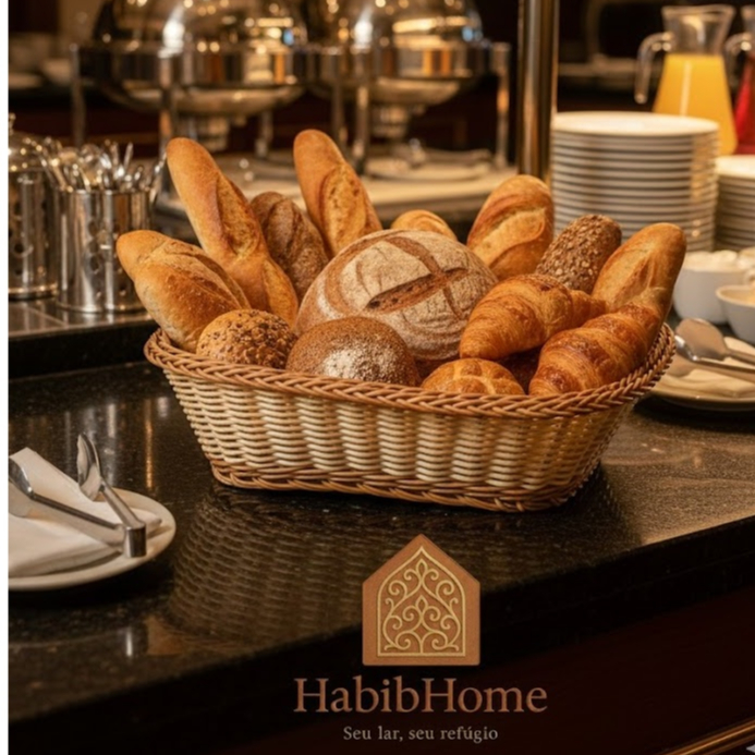 Cestos Multiuso P/M/G — 3 Tamanhos para Pães e Frutas com Organização e Estilo no Seu Lar em Oferta na Shopee