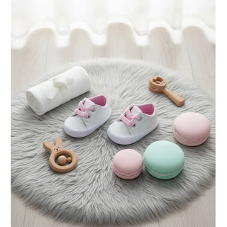 Tênis de bebê menina Detalhe Gliter  Sapatinho Bebe Batizado em Oferta na Shopee