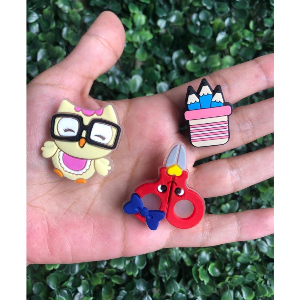 Pin Botton Charm para Babuche Croc - Kit c/3 - Pedagogia