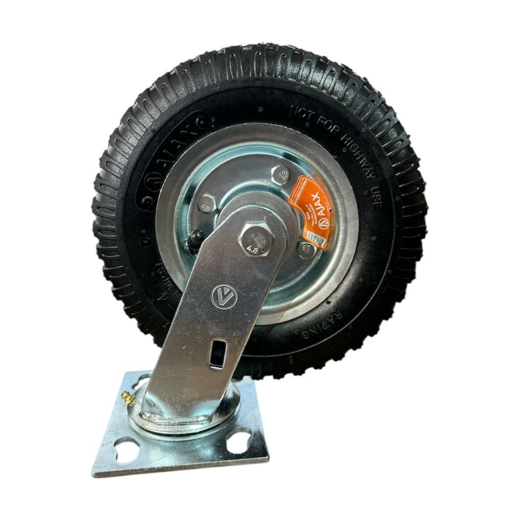 Rodízio Giratório Pneumático 250x4 Carrinho Carga 150kg Ajax