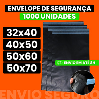 Kit 1000un Envelope de Segurança com Lacre Adesivado, Impermeável e Material de Alta Qualidade Extra em Oferta na Shopee
