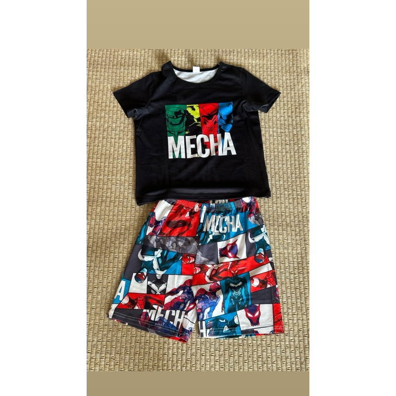 Conjunto infantil masculino estampado