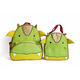 Mochila Infantil Dragão Mais Lancheira Merendeira Térmica  Modelo Zoo Bolsa Maternidade Mochila de Passeio em Oferta na Shopee