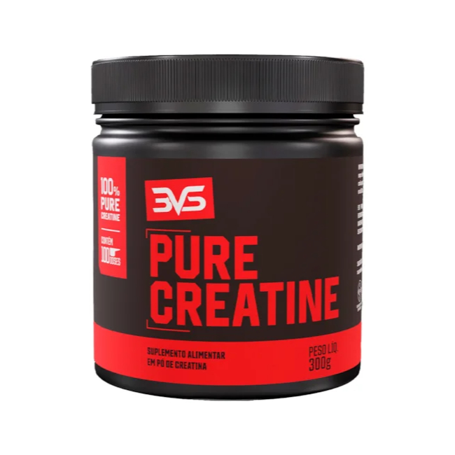 Creatina 100% Pura Monohidratada Pote 300g 100 Doses 3VS Nutrition
