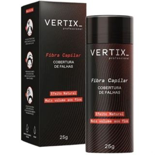 Fibra Capilar Vertix para Cabelos Pretos 25g em Oferta na Shopee