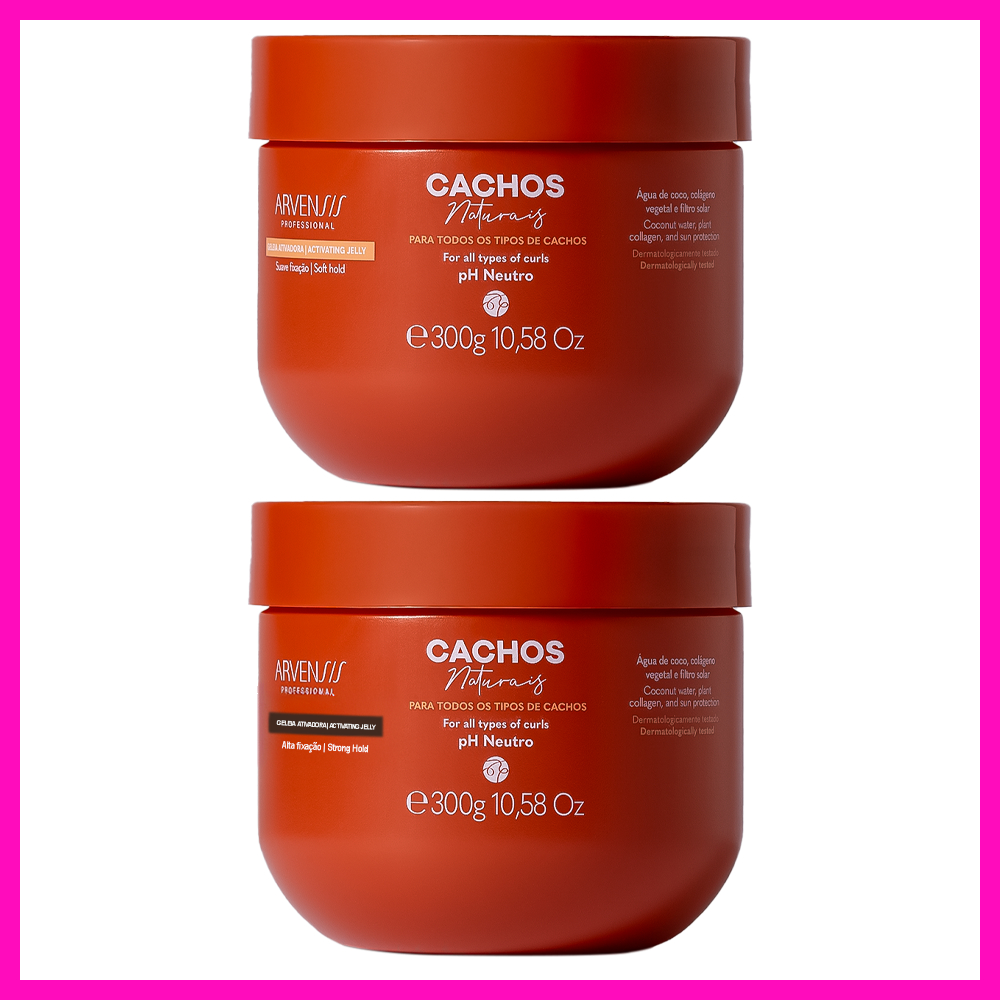 Arvensis Cachos Naturais Geleia Ativadora 300g (Alta Fixação ou Suave Fixação)