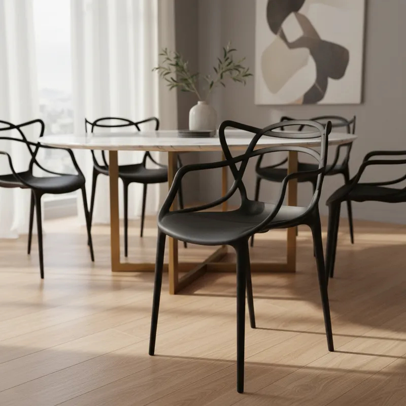 Kit 06 Cadeiras Allegra Área Gourmet Restaurante Bar Sala Jantar Escritório Oferta Envio Rápido