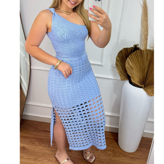 Conjunto Saia Feminina Tricot Modal Cropped Forrada em Oferta na Shopee