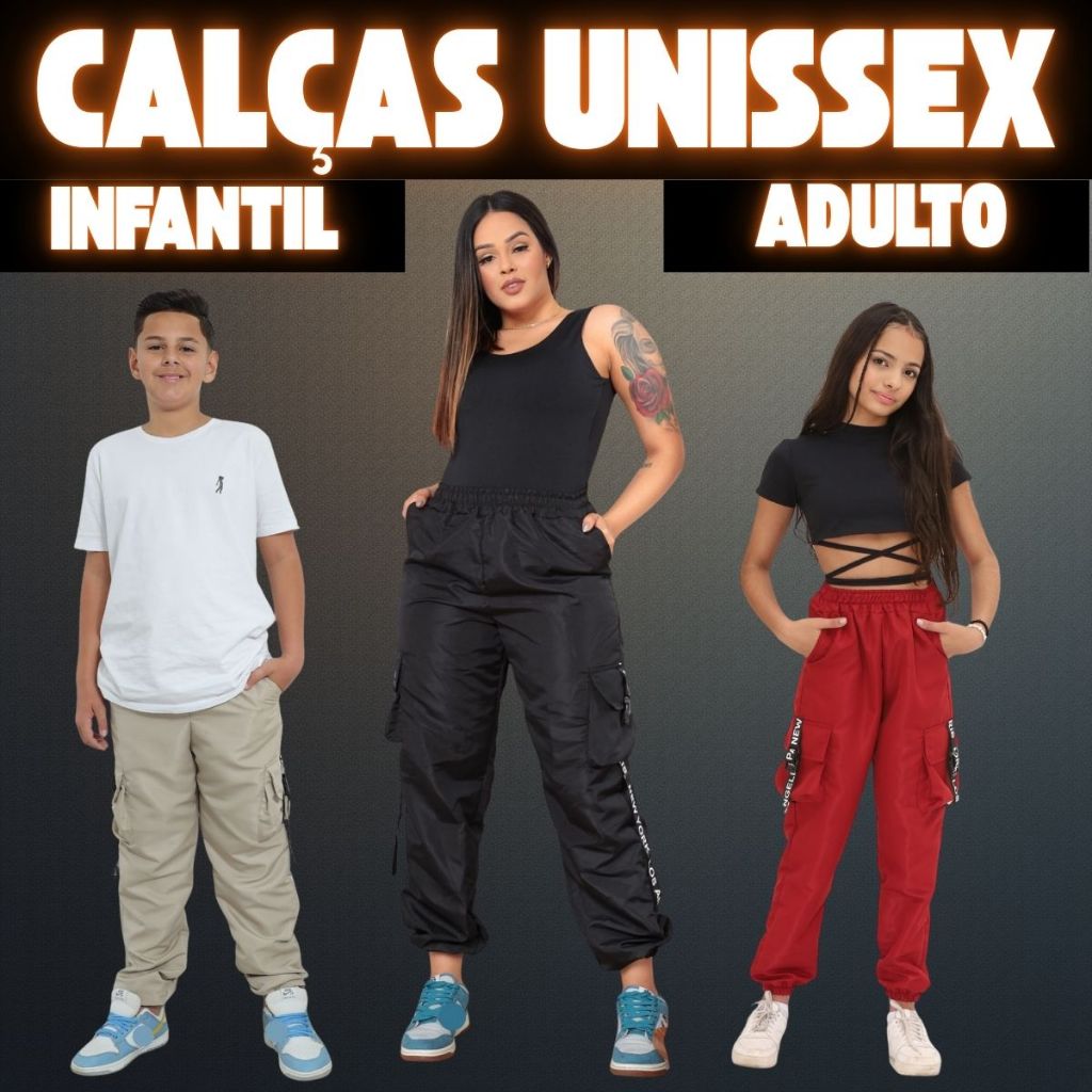 Calça Jogger Calça Jogger Feminina Calça Jogger Masculina Calça Tactel Calça Hip …