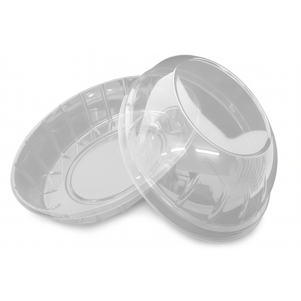 10/20/30/40/50 UN Embalagem Oval Com Tampa Colomba 1000ml Galvanotek 34P Sobremesas na Travessas