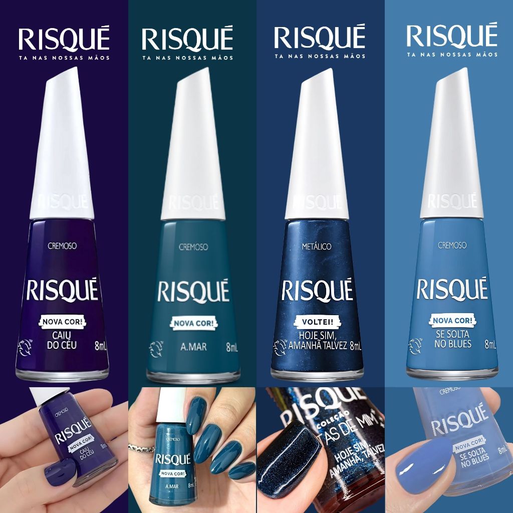 Risque Esmaltes Nova Coleção: Onde Comprar | BuscaProdutos