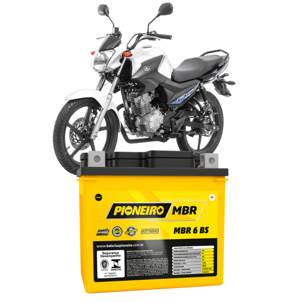 Bateria Para Xtz Crosser 150 Yamaha 6ah em Oferta na Shopee