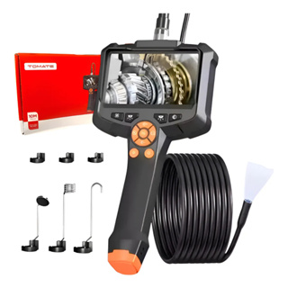 Câmera Endoscópica Tela 4.3 Hd Borescópio Ip67 prova d'água, 1080p ,Use canos de esgoto e motores de carro. 5M/10M em Oferta na Shopee