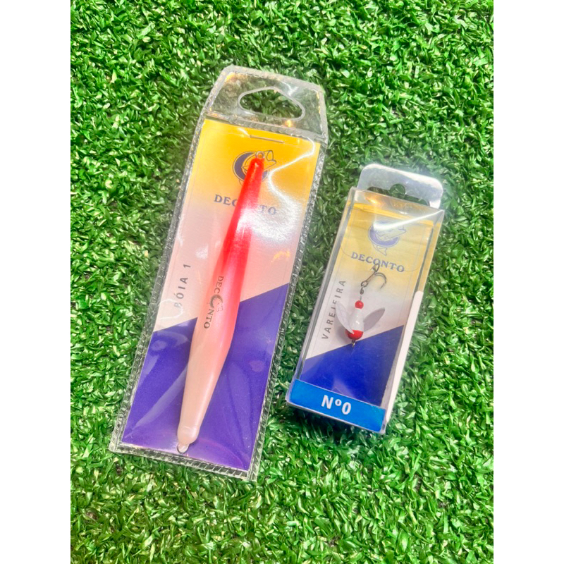 Kit Isca Deconto Varejeira Spinner Nº2 + Boia Nº2