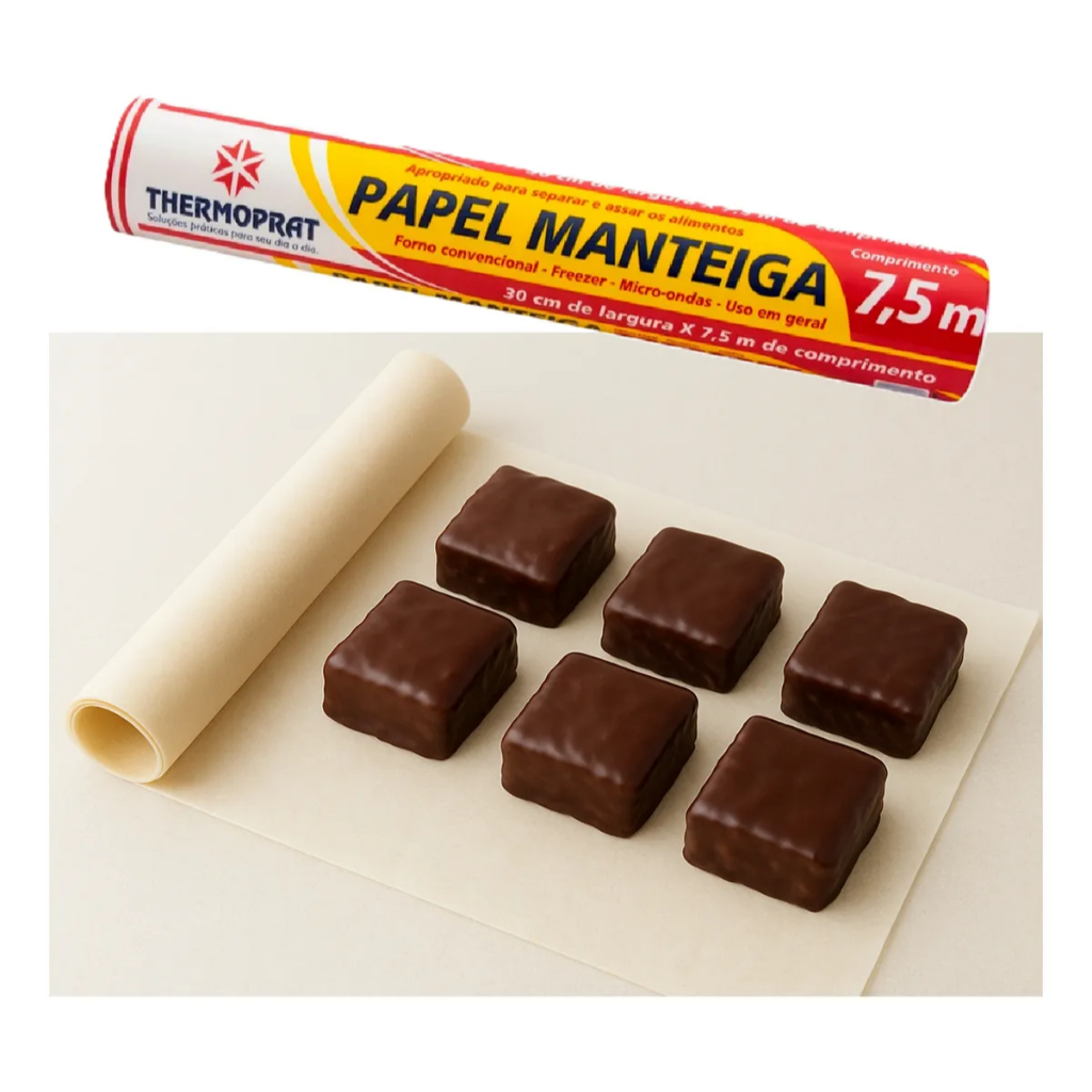 Papel Manteiga 30cm X 7,5m Thermoprat - Unidade