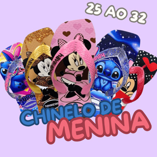 Promoção Chinelo Infantil Fofos Do Tamanho 25 a 32 Super Leve e Macio Ideal p/ dia a dia Envio24h em Oferta na Shopee