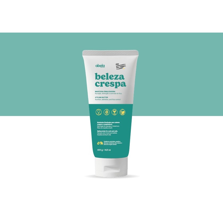 Finalizador beleza crespa 400g em Oferta na Shopee