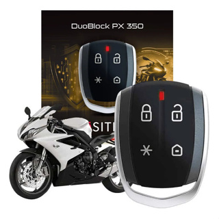 Alarme Moto Universal Positron Duoblock Px G8 350 Controle Presença em Oferta na Shopee