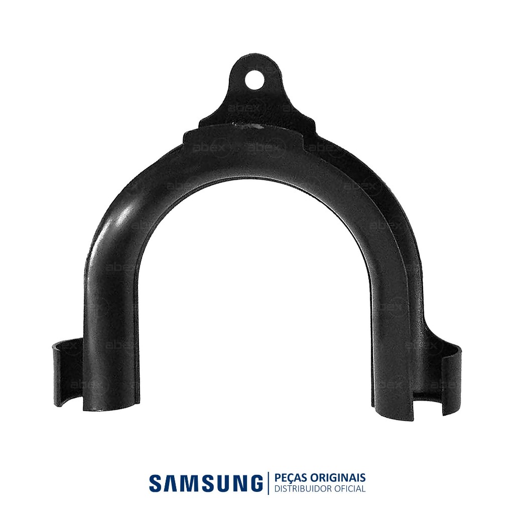 Suporte Guia Curva Mangueira Drenagem Lavadora Lava Seca Samsung DC62-10278A Novo Com NF Original