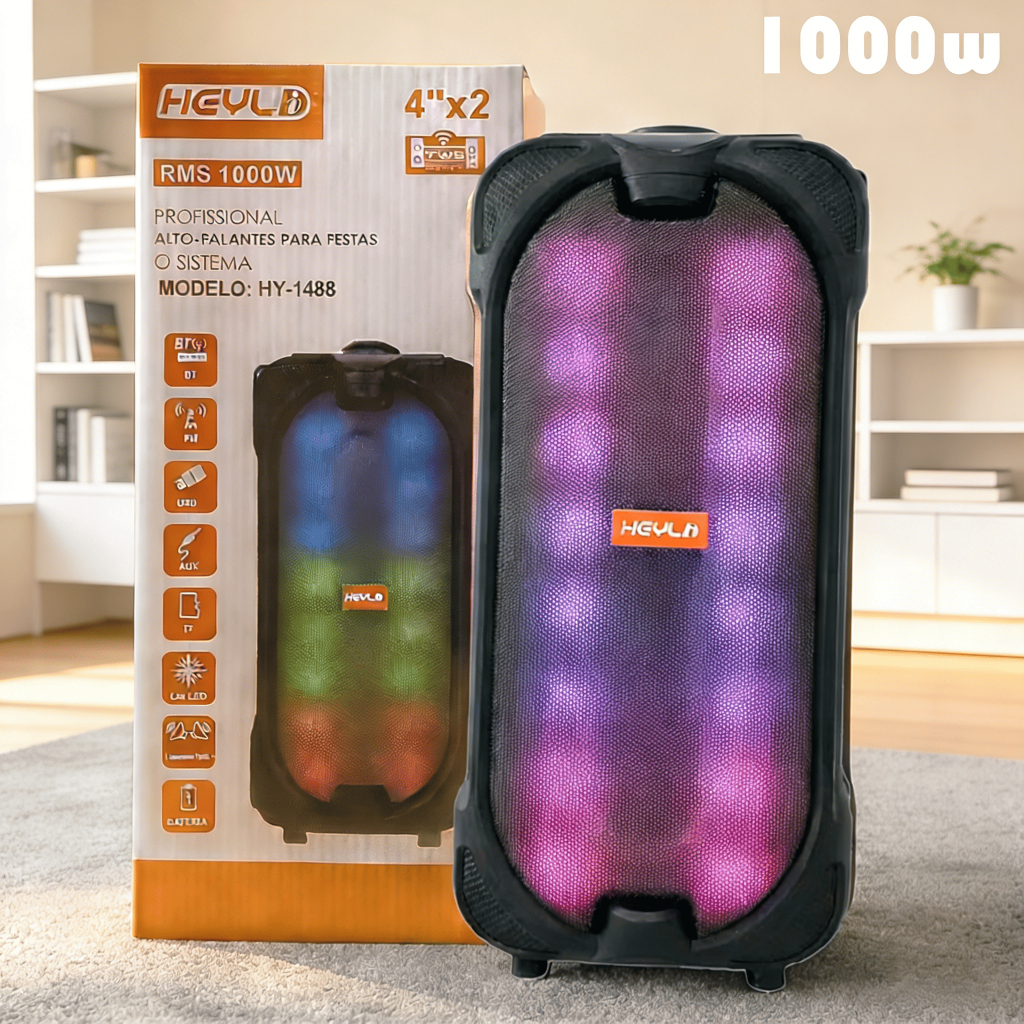 O que é Caixa de Som Portátil Potente 1000w? Guia e Onde Comprar | BuscaProdutos