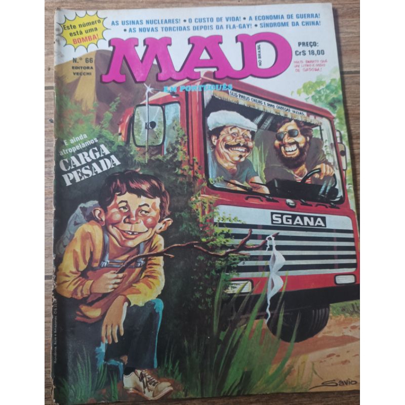 Revista MAD N°66 Carga Pesada RARIDADE