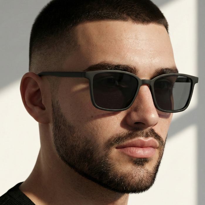 Óculos de Sol Cairo Quadrado Premium Clássico Vintage Retrô Oldstyle uv400 Unissex em Oferta na Shopee