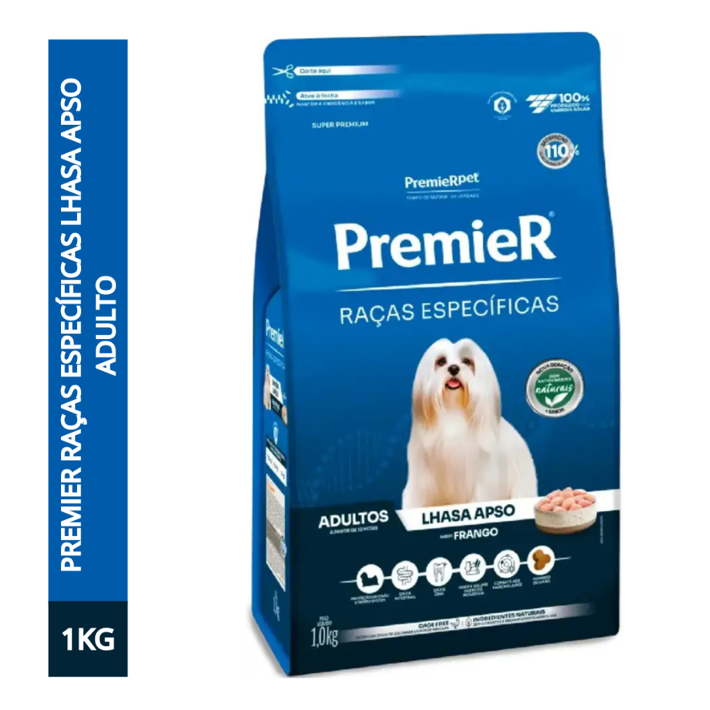 Premier Pet Raças Específicas Lhasa Apso Adulto 1kg