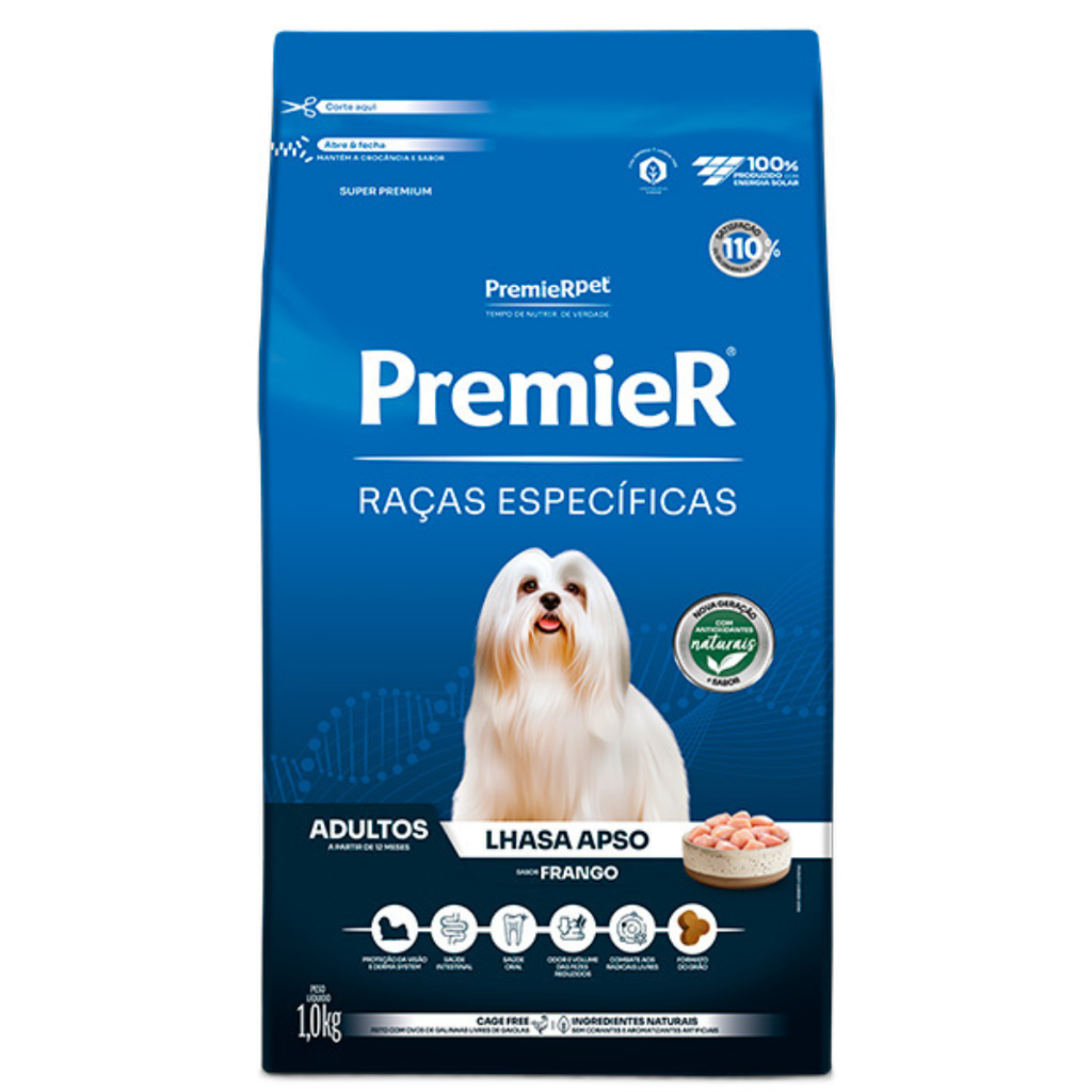 Ração Premier Pet Raças Específicas Lhasa Apso Adulto 1kg