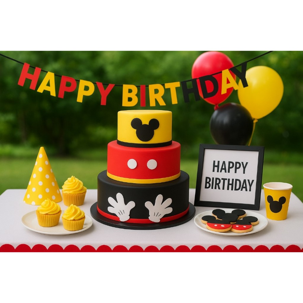 bolo fake mickey em Oferta na Shopee