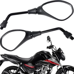 Retrovisor Bmw F800 Mini Fixo Titan Fan 150 160 Cb 300 Xre Fazer Facto Ybr Lander