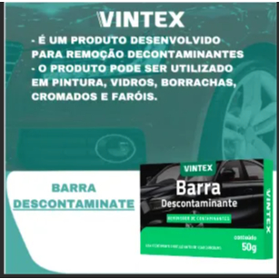Barra descontaminante 50g Vintex — imagem 2 de 2