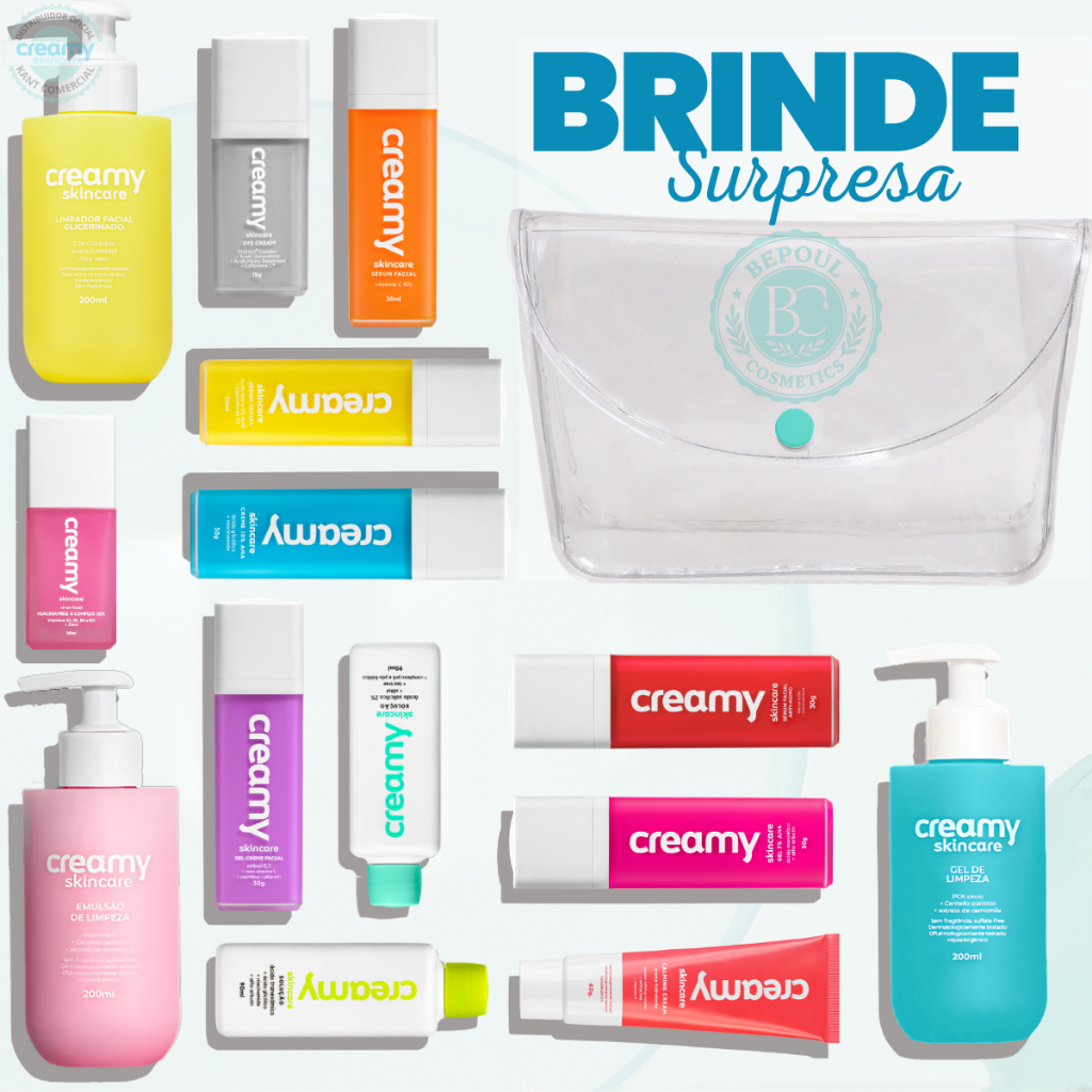 CREAMY SKINCARE MANDELICO, GLICOLICO,  VITAMINA C, CALMING CREAM, RETINOL  CREAMY ESCOLHA O SEU