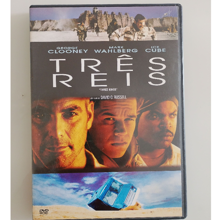DVD Três reis - george clooney - wahberg e ice cube