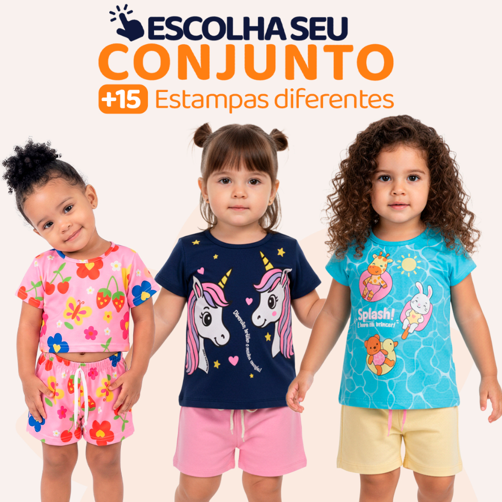 Escolha Seu Conjunto de Bebê Menina Infantil Feminino Verão Manga Curta Roupa de Bebê em Algodão Tamanho 1 Ao 8 L02 em Oferta na Shopee