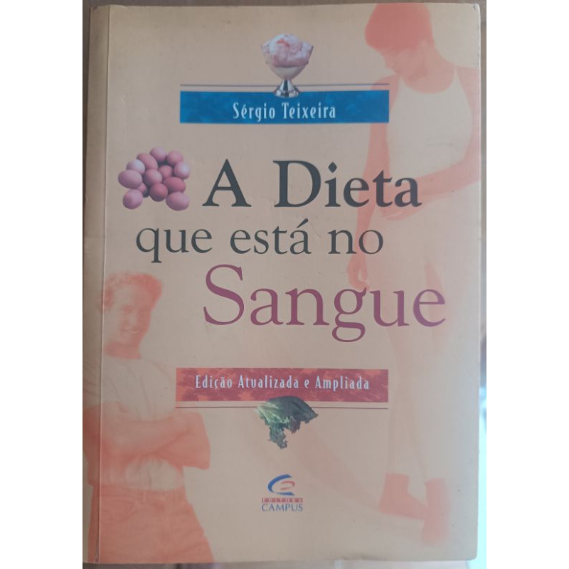 Livro A Dieta que está no Sangue