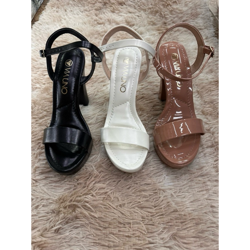 Sandália Via Uno - Salto Alto | Clássica, Elegante e Confortável A sandália perfeita  do 34 ao 40
