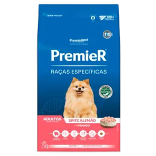 Ração Premier Raças Específicas Spitz Alemão Adultos 7,5 kg em Oferta na Shopee