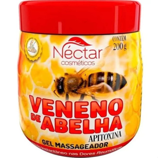 01 Gel Massageador Abelha Néctar Pote 200ml em Oferta na Shopee