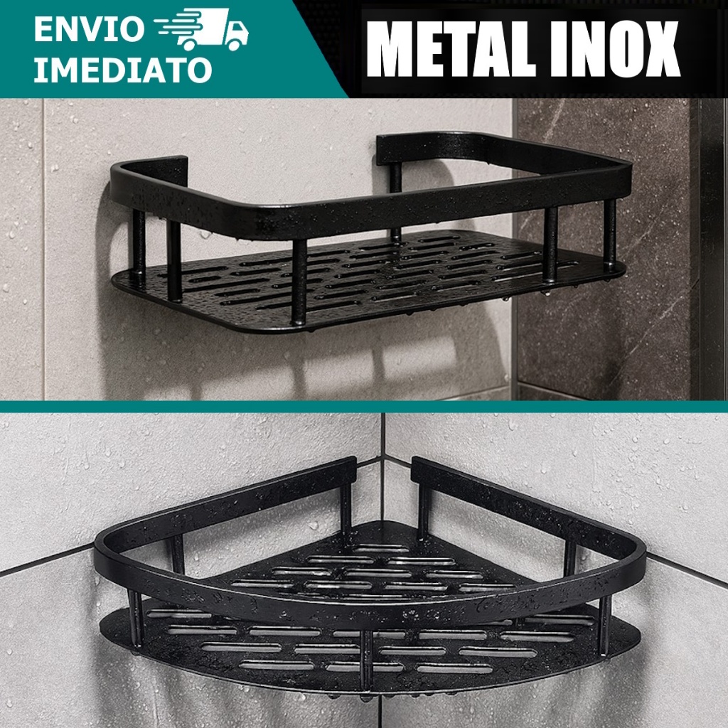Suporte Shampoo Inox Banheiro: Onde Comprar | BuscaProdutos