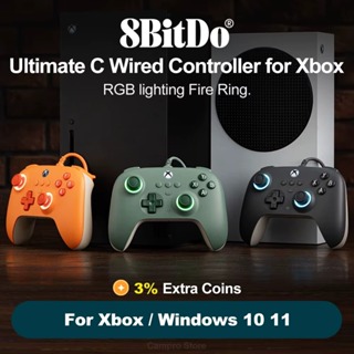 Controle 8bitdo Ultimate C Wired Control Para Xbox Series Hall Effect Cor Preto PC, Xbox,XBoxones em Oferta na Shopee